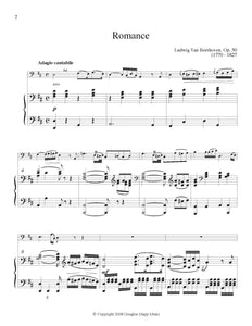 Beethoven Romance D Major page 1