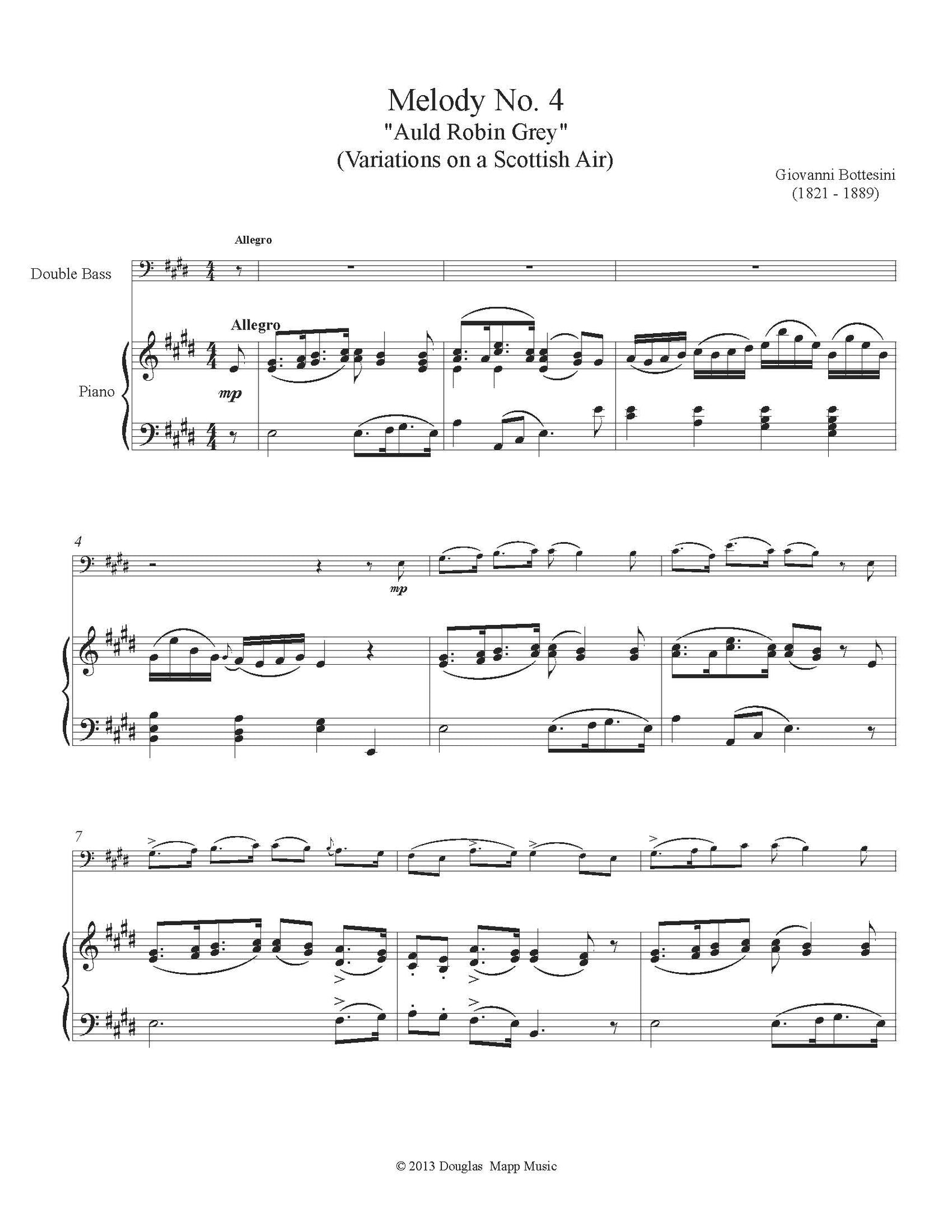 Bottesini Melody Auld robin solo tuning page 1
