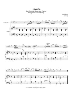 Lorenzitti Gavotte solo tuning page 1