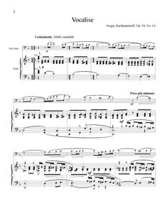 Rachmaninoff Vocalise d minor orchestra tuning page 1