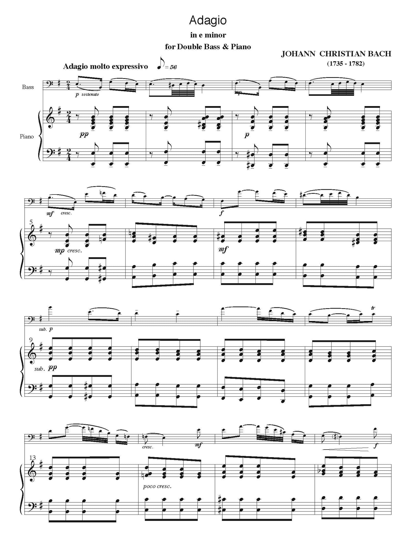 Bach Adagio solo tuning page 1