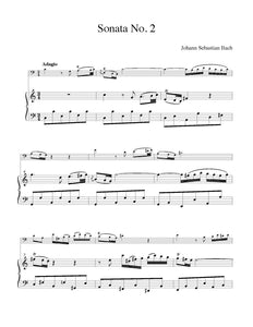 Bach, J.S. - Gamba Sonata No. 2 Sheet Music