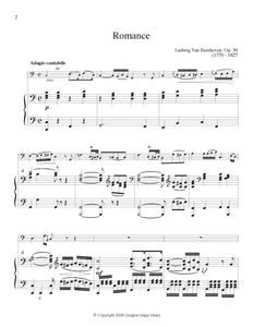 Beethoven Romance solo tuning page 1