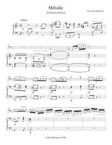 Bottesini Melody Romanza orchestra tuning page 1