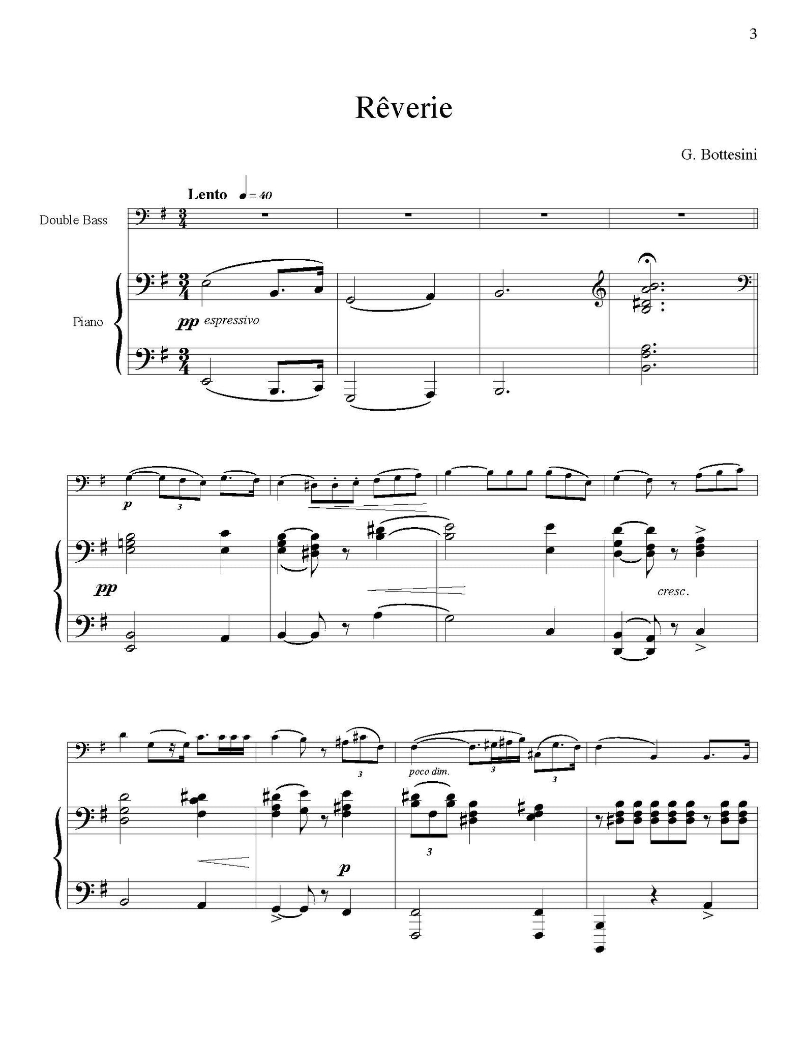 Bottesini Reverie e minor solo tuning page 1