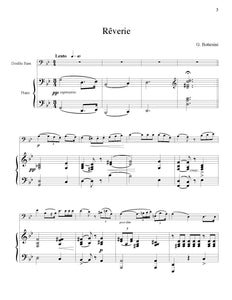 Bottesini Reverie g minor low orchestra tuning page 1