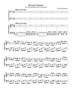 Bottesini Rossini Fantasy orchestra tuning page 1