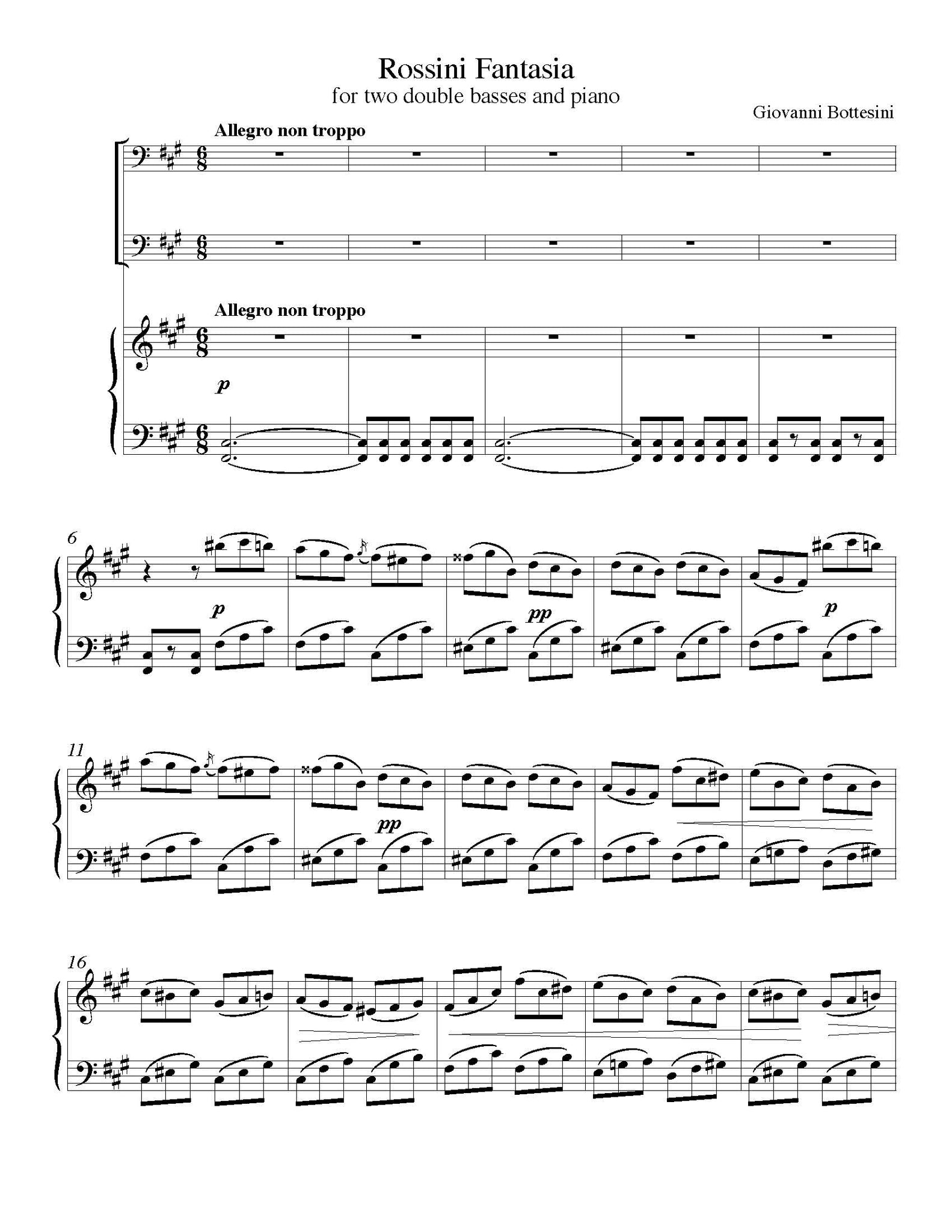 Bottesini Rossini Fantasy solo tuning page 1