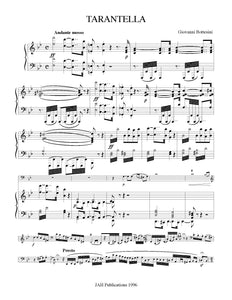 Bottesini Tarantella g minor/G Major orchestra tuning page 1
