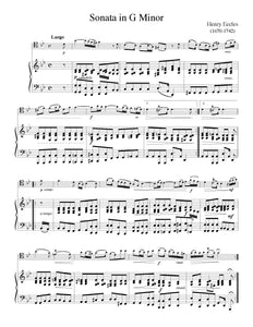 Eccles Sonata orchestra tuning page 1