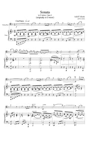 Misek Sonata Opus 6 orchestra tuning page 1